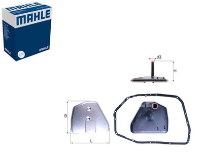 FILTER HYDRAULIC AUTOMAT.SKB AUDI VW MAHLE  