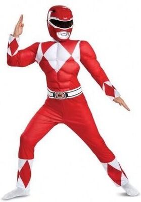 Strój Red Ranger Muscle Power Rangers M