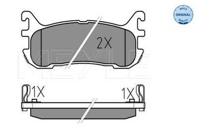 ZAPATAS DE FRENADO MAZDA T. MX-5 94- CON SENSORES  