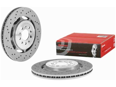 Тормозные диски задняя alfa romeo giulia 2.9 15- stelvio 2.9 17- фото №1