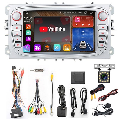 Radio ANDROID GPS WIFI Ford Focus 2008-2011 4/64GB