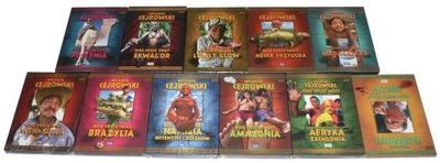 DVD - BOSO PRZEZ ŚWIAT Cejrowski x[ 11 DVD ]FOLIA