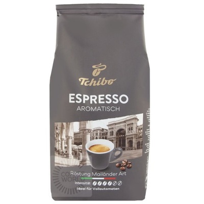Kawa ziarnista Tchibo Espresso Aromatisch Mailander Art 1kg