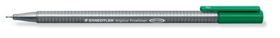 Cienkopis 334 Staedtler Triplus 0.3 mm zielony