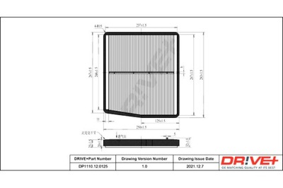 DRIVE+ ФІЛЬТР КАБІНИ VOLVO S80 I 00-03 STANDARD