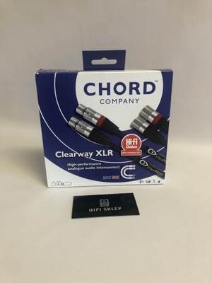 Chord Clearway interkonekt analogowy XLR - 0.5m