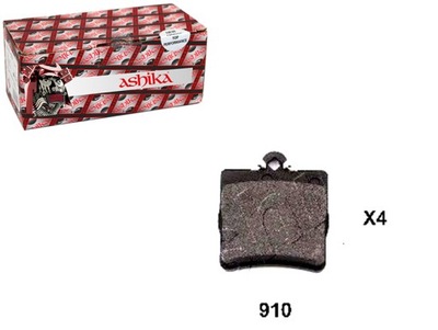 Гальмівні колодки гальмівні chrysler crossfire 3.2 ashika фото №1