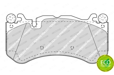 FERODO PADS BRAKE FRONT MERCEDES AMG GT C190 AMG GT R190 AMG GT  