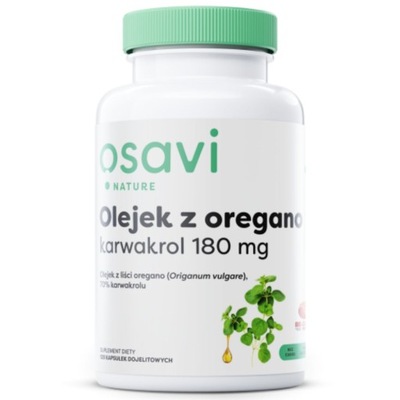 Osavi Olejek z Oregano Karwakrol 180 mg 120 kaps