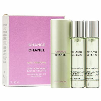 Chanel Chance Fraiche Twistand Spray 3x20ml woda toaletowa