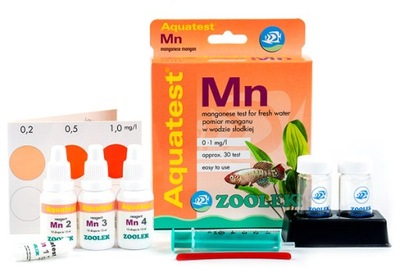 ZOOLEK Aqua Test Mn Test Kropelkowy na Mangan