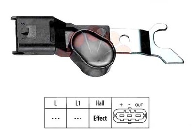 SENSOR REVOLUCIONES DE EJE KORB. OPEL FACET  