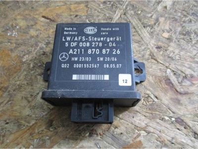 Mercedes r w251 c219 w211 модуль світла a2118708726 фото №1