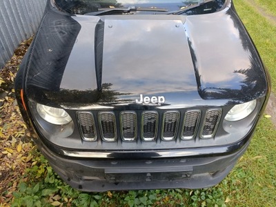 Комплектний перед капот бампер pas радіатор крила jeep renegade колір 601 фото №1