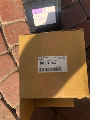 Subaru outback блок керування бортовий комп'ютер модуль 88801al042 фото №1