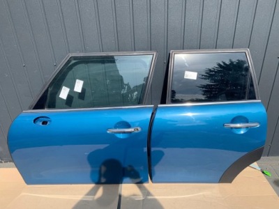 Дверь левая сторона перед задняя mini cooper f55 c2m island blue металлик фото №1