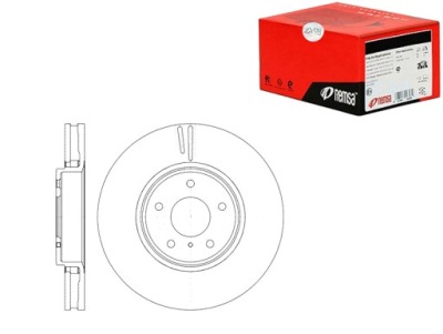 Remsa тормозные диски тормозные 2szt infiniti ex 37 фото №1