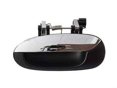 Ручка наружная задняя левая хром kia shuma 01-05 фото №1