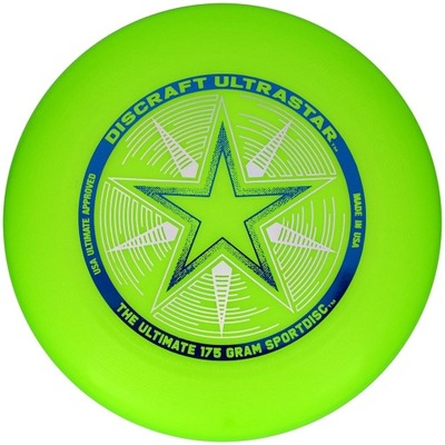 DYSKI DISCRAFT 175 G. ULTIMATE FRISBEE zielony