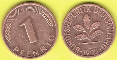 RFN - 1 Pfennig 1993 r. D