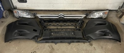 Citroen jumper lift 14- бамперы kpl решётка радиатора решётка радиатора хром лампа левая правая фото №1