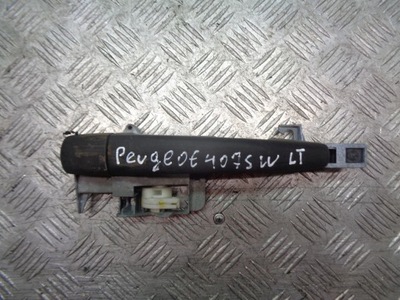 Ручка ліва задня зовнішня peugeot 407 eged фото №1