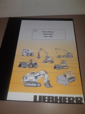 LIEBHERR D904 D906 D914 D916 D924 D926 MANUAL LIBRO DE MANTENIMIENTO REPARACIÓN  