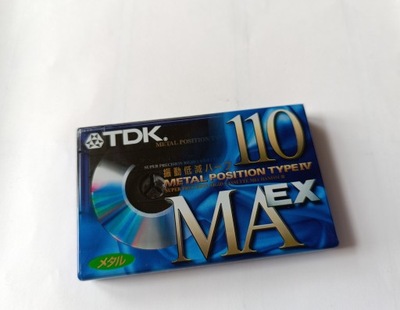 TDK MA-EX 110 1997r. Japan 1szt