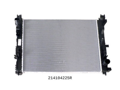 Радиатор wody dacia logan sandero оригинал nowa фото №1