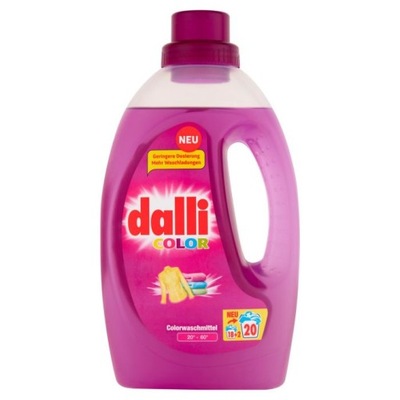 Żel płyn do prania kolorowych DALLI Color 20 prań 1,1 l niemiecki DE