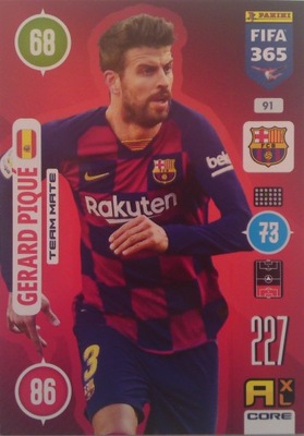 Fifa 365 2021 Team Mate Gerard Piqué 91