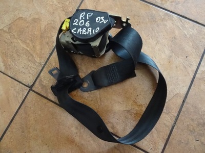 Peugeot 206 2.0b 03' cabrio pas безпеки правий перед фото №1