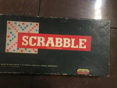 Scrabble Spear's Games stare wersja angielska