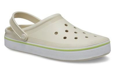 Crocs 208371-2Y2 Off Court Clog beżowe klapki Crocsy W8 38-39