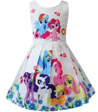 Sukienka Kucyk My Little Pony KOLORY 128 134