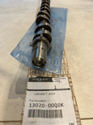 Вал розподільного валу випускний dacia renault nissan 1.2 tce оригінал 130202830r фото №1