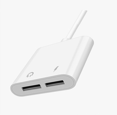 ADAPTER PRZEJŚCIÓWKA do LIGHTNING IPHONE ŁADOWANIE