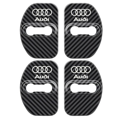 4 PIEZAS PARA AUDI TT A1 A3 A4 A5 A7 A8 Q3 Q5 Q7 S3 S4 TTS RECUBRIMIENTO DE CERRADURA DE PUERTA COCHE  