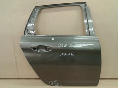 Peugeot 308 2013 дверь правое задняя фото №1