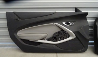 2016 camaro обшивка обивка дверь левый кожа фото №1