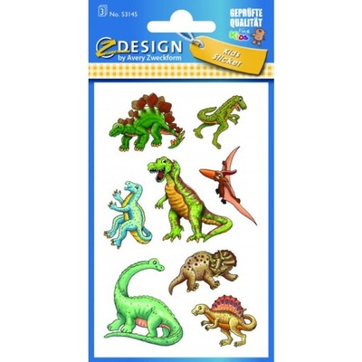 Detské samolepky Dinosaury 53145 ZDESIGN KIDS AVERY ZWECKFORM