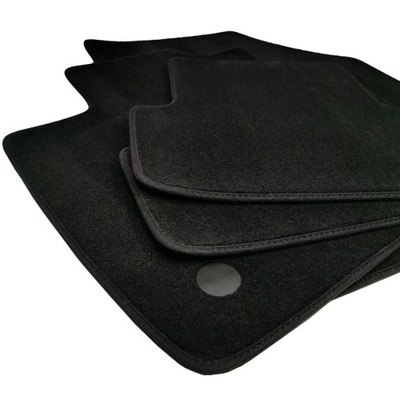 ALFOMBRILLAS DE FELPA PARA ALFA ROMEO BRERA (2006-2010) NEGRO COMFORT  