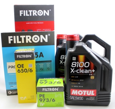 FILTRY+OLEJ MOTUL 5W30 10L AUDI Q7 3.0TDI CASA 