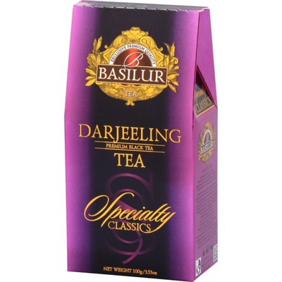 Herbata czarna liściasta Basilur Darjeeling 100g
