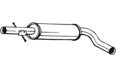 BOSAL SILENCIADOR SISTEMAS DE ESCAPE CENTRAL AUDI A3 SEAT LEON TOLEDO II  