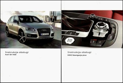 AUDI Q5 POLSKA MANUAL MANTENIMIENTO +MMI..  