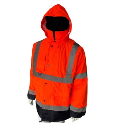 KURTKA ODBLASKOWA OCIEPLANA URAN roz. XL POMARAŃCZ