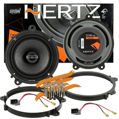 HERTZ ECX CX 165 SPEAKERS RENAULT TWINGO FRONT DYS  