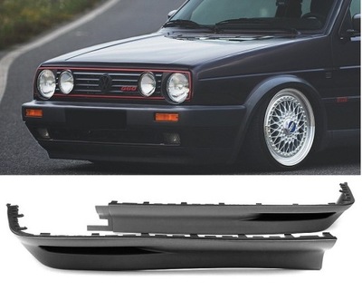 VW GOLF II MK2 GTI / JETTA ADICIONES SPOILER BRIDA DE PARAGOLPES  