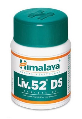 Himalaya Liv.52 DS Wątroba Oczyszczenie z Toksyn Detoks Apetyt 60 tabs